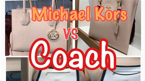 coach or michael kors watch|coach vs Michael Kors shoes.